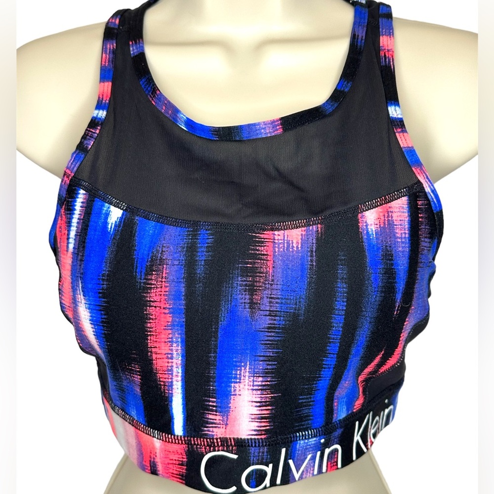 Calvin Klein performance women’s sports bra- Never Worn Size Small Colorful